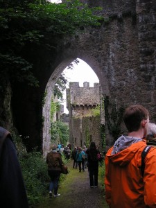 Photo of Gwrych Castle taken on one of the 2014 Open Days by David Hughes