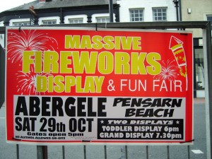fireworks display 2011 poster